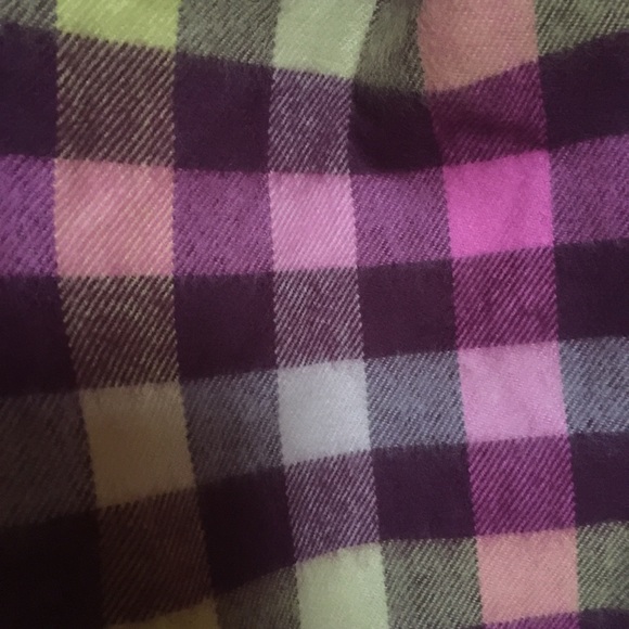 Softer than cashmere? D&Y maroon/pink/orange Scarf - Picture 2 of 6